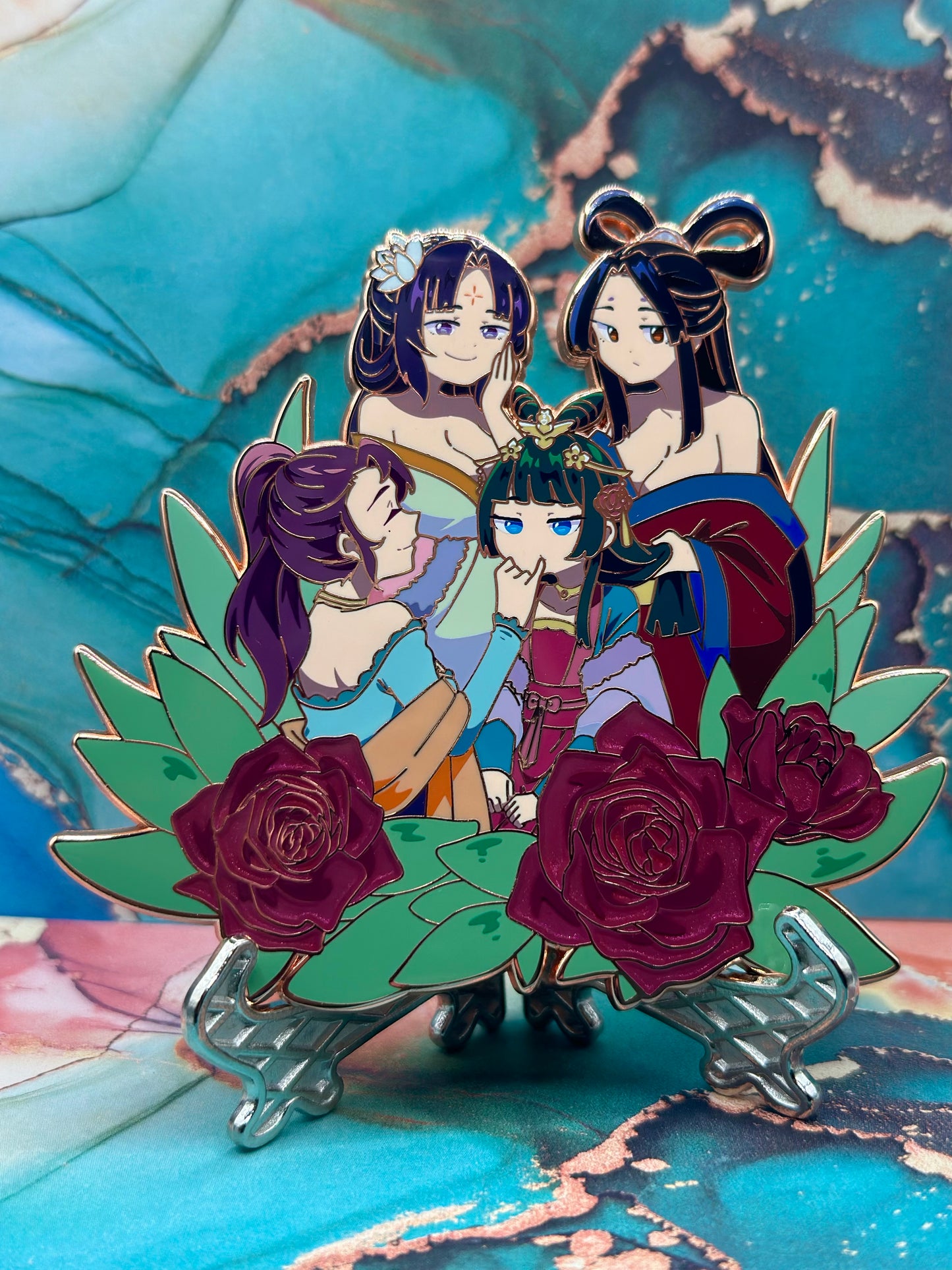 The cat and the 3 princesses