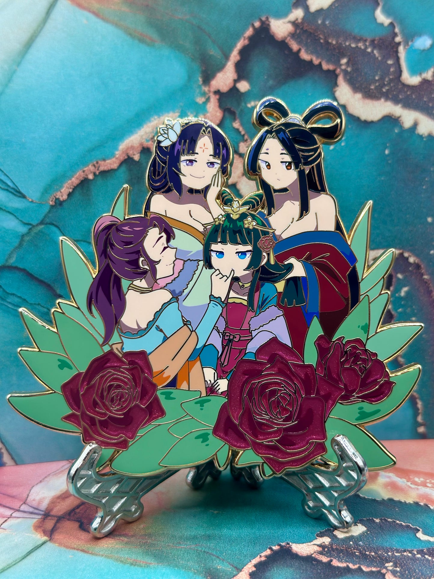 The cat and the 3 princesses