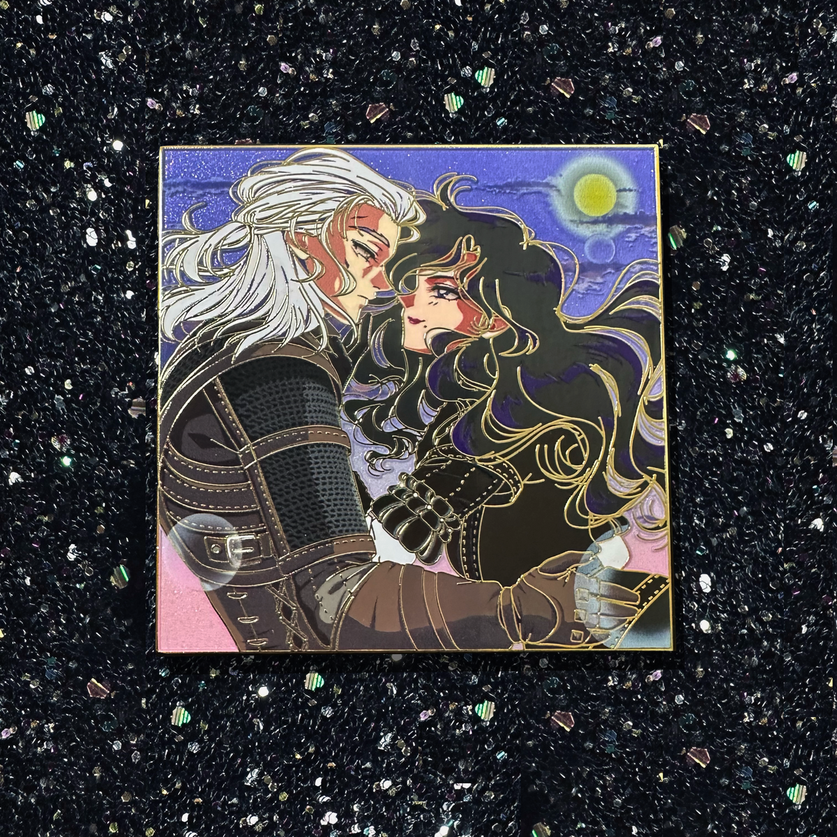 90's anime white wolf and sorceress