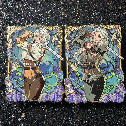 The lady of time and space