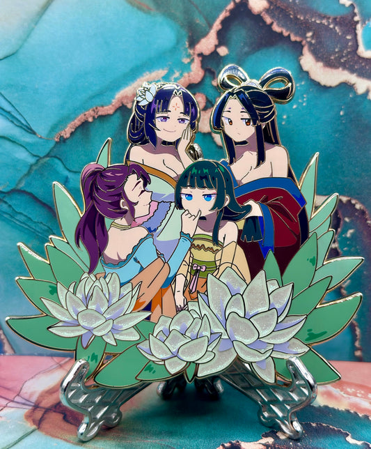 The cat and the 3 princesses