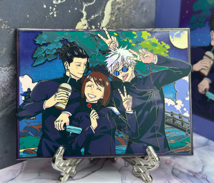 The trio
