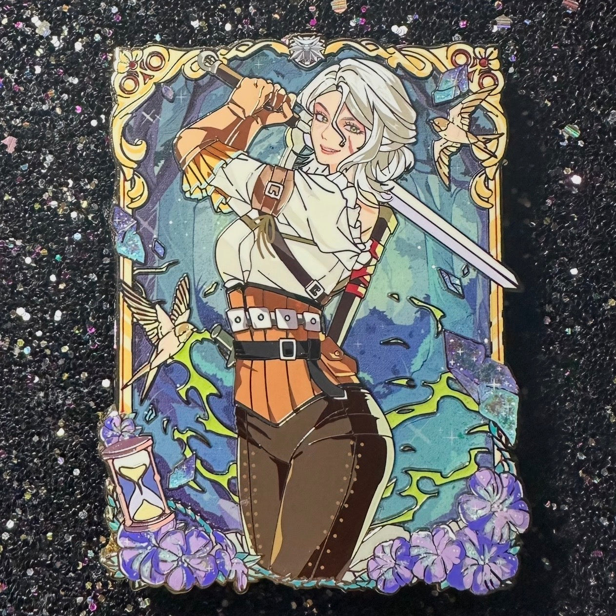 The lady of time and space