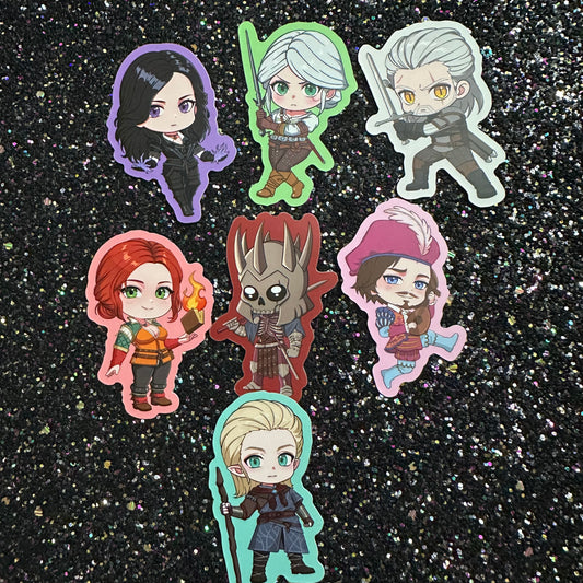 Witch3r stickers