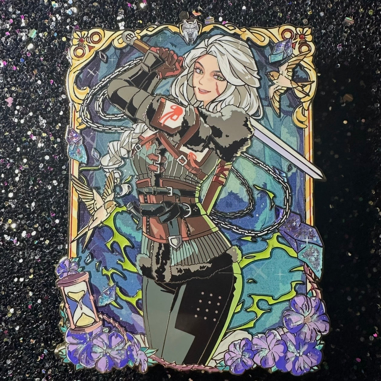 The lady of time and space