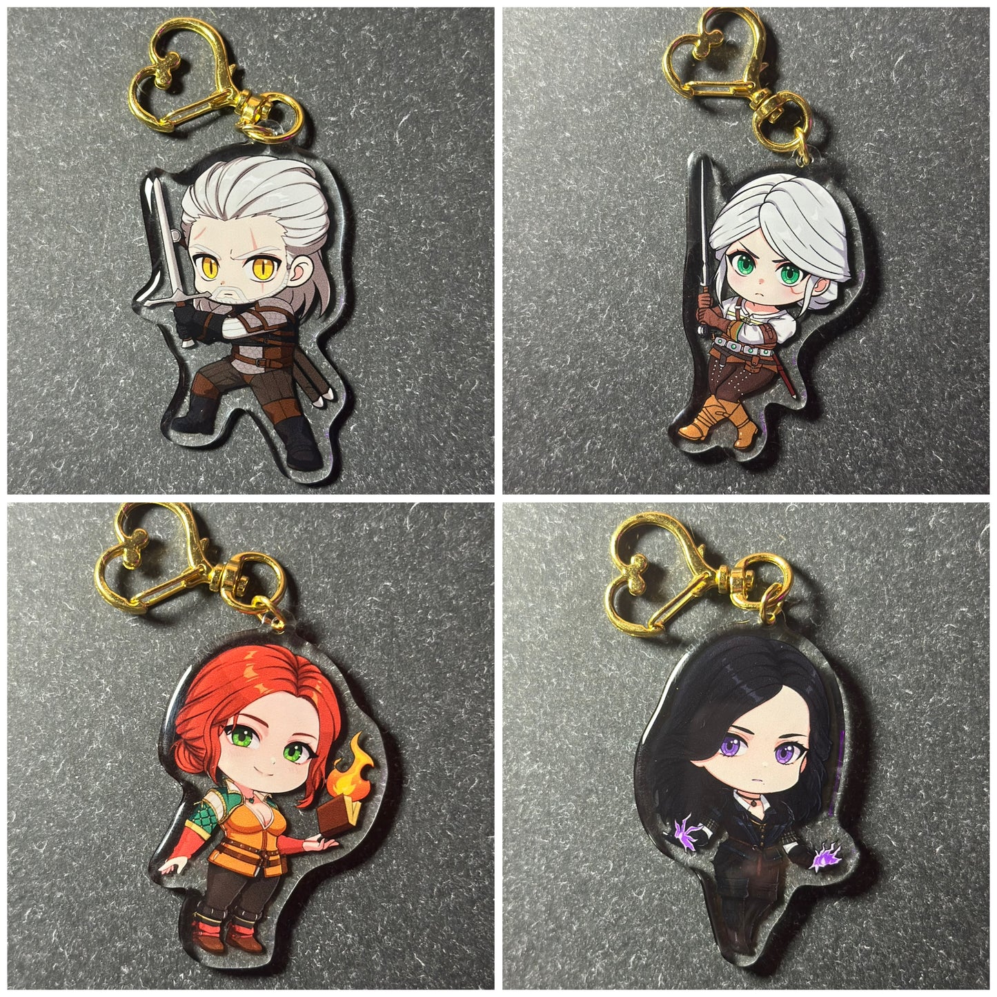 Witch3r Keychains