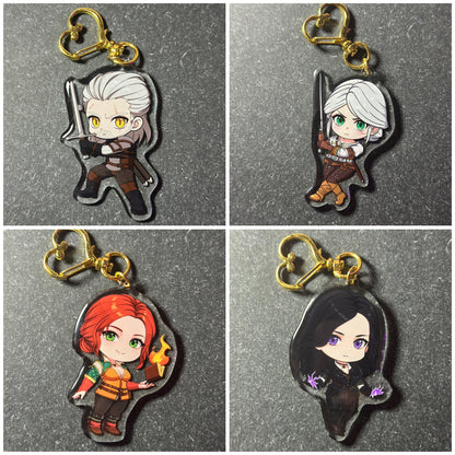 Witch3r Keychains