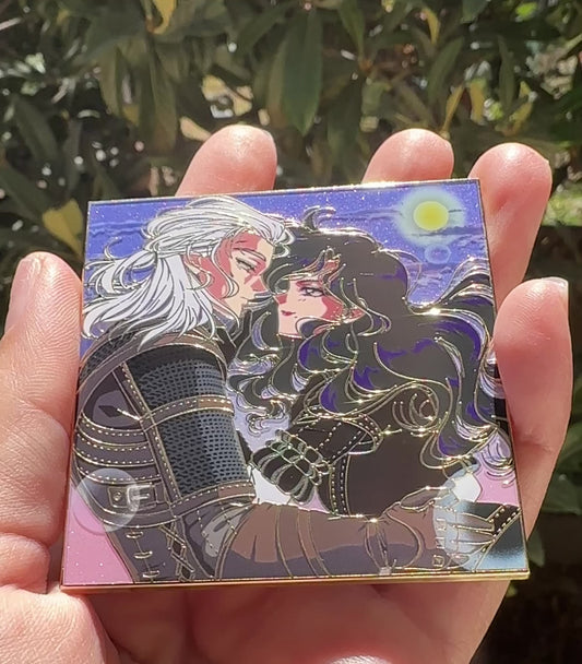 90's anime white wolf and sorceress